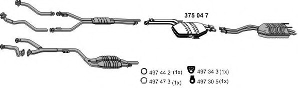 ERNST 040398 Exhaust System